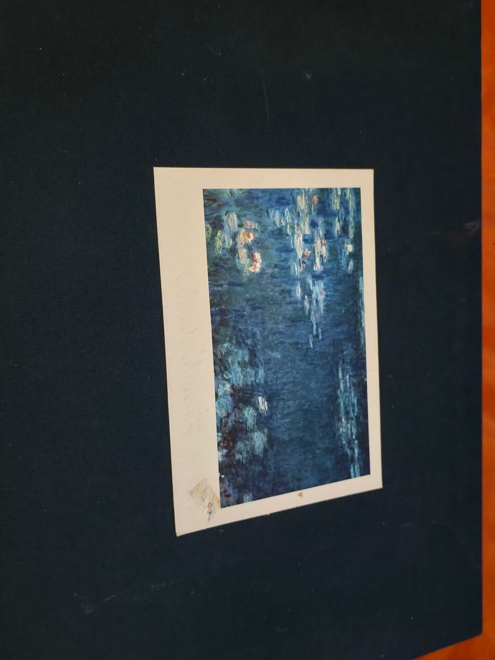 4/$97 Deal! Vintage Monet Blue Water Lily & Other Art Print Cards In A Boxed Set